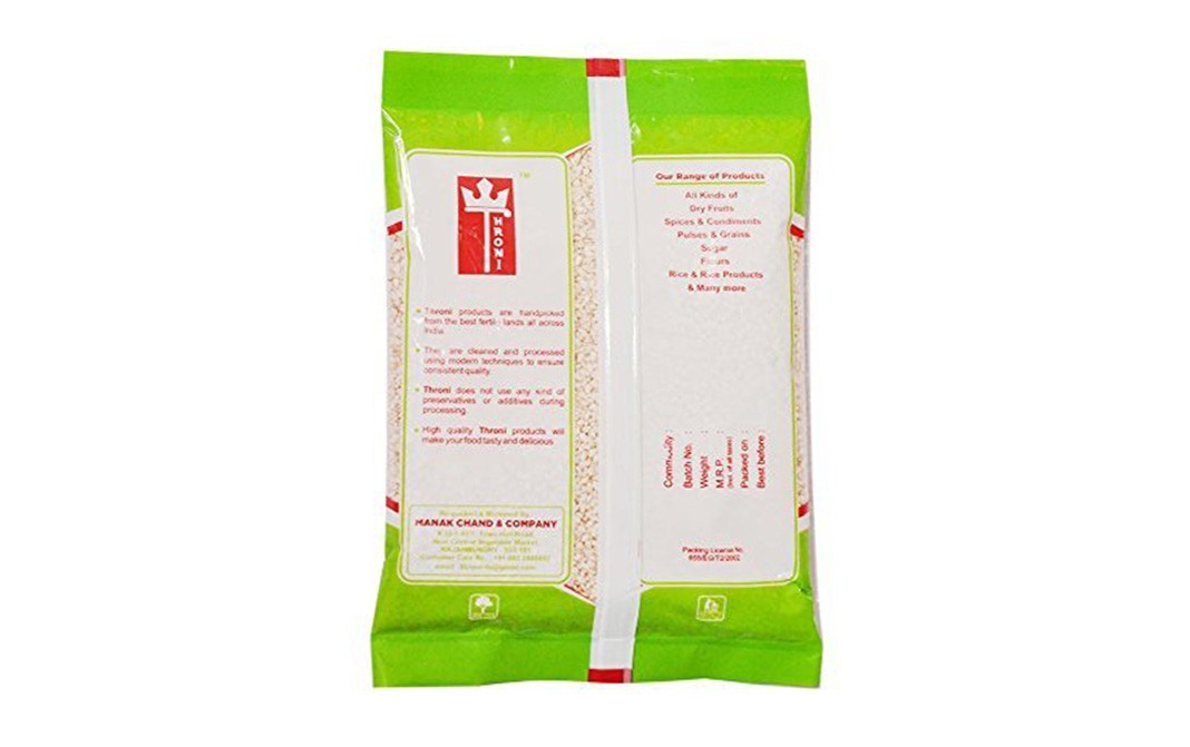Throni White Sesame Seeds    Pack  450 grams